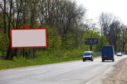 Билборд B в Черновцах М-19 (501 км +200 м)  міст Моск.Олімп.  (до Чернівців) фото 1