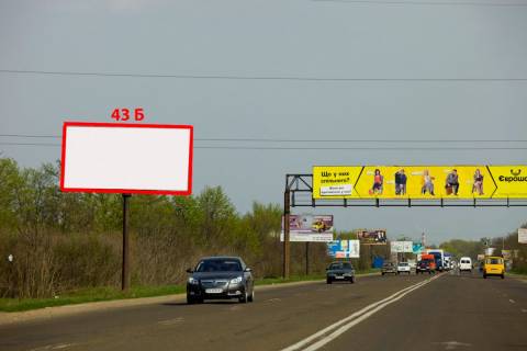 Билборд B в Новом Киселёве М-19 (485 км +750 м) Н. Киселів  (да Чернівців) фото 1