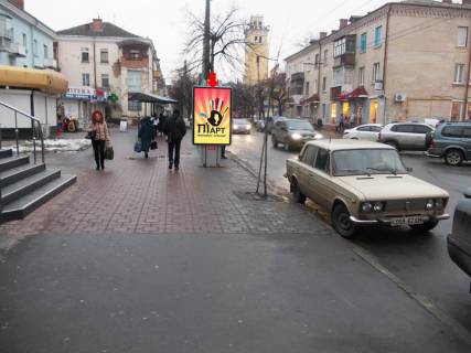 Ситилайт B в Хмельницком, 1.8x1.2  Соборна вул., 17 фото 1
