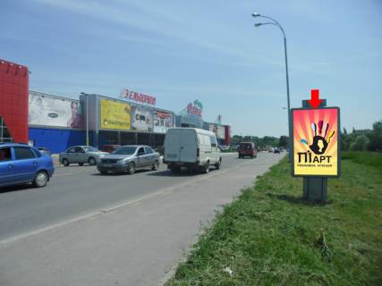 Ситилайт A в Хмельницком, 1.8x1.2  Бандери вул., 2а, біля ТРЦ "Оазис", №3 фото 1