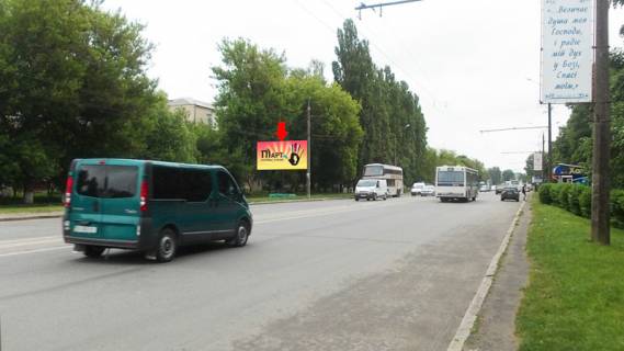 Білборд, Бігборд (Борд)  B у Хмельницькому, 3x6  Миру пр., 95/1 Фото 1