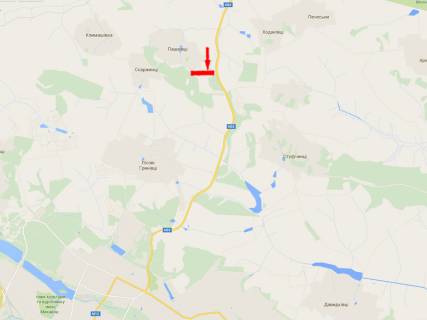 Билборд A в Хмельницком, 3x6  В'їзд з Рівного, Житомира схема