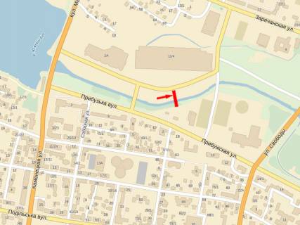 Ситилайт A в Хмельницком, 1.8x1.2  Зарічанська вул., 11/4, навпроти, ТЦ "Епіцентр", №7 схема