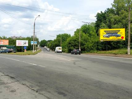 Билборд A в Хмельницком, 3x6  Чорновола вул. - Пілотська вул. фото 1