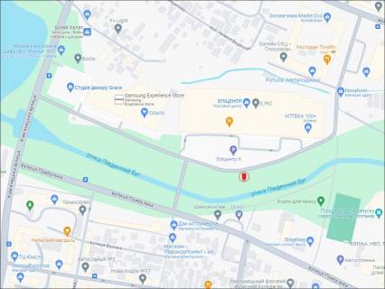 Білборд, Бігборд (Борд)  B у Хмельницькому Зарічанська вул. 11/4 (с-т Епіцентр) №9 схема