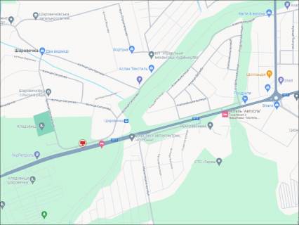 Білборд, Бігборд (Борд)  A у , , 3x6  Виїзд на Львів (поворот на Шаровечку, М12) №2 схема