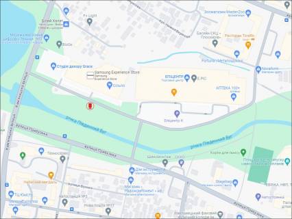 Ситилайт B в Хмельницком, 1.8x1.2  Бандери вул. 2а (біля трц Оазис) №6 схема