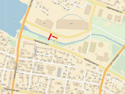 Ситилайт B в Хмельницком, 1.8x1.2  Бандери вул., 2а, біля ТРЦ "Оазис", №8 схема