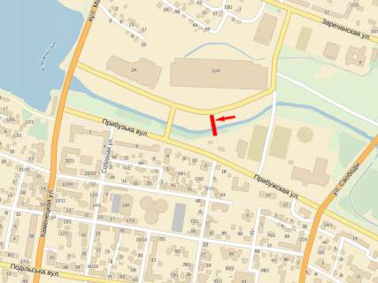 Сiтiлайт B у Хмельницькому, 1.8x1.2  Зарічанська вул., 11/4, навпроти, ТЦ "Епіцентр", №6 схема