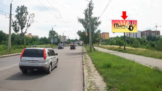 Билборд A в Хмельницком, 3x6  Мирного вул., біля озера фото 1