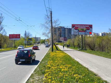 Билборд A в Хмельницком, 3x6  Мирного вул. (біля озера №1) фото 1