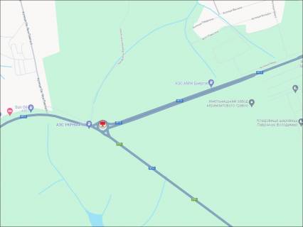 Билборд A в Мацковцах, 3x6  В'їзд зі Львова (коло. лівий, М12) схема