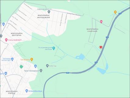 Билборд B в Хмельницком, 3x6  Виїзд на Рівне, Житомир (біля м-ну Сонячний, Н03) схема