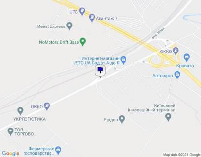 Білборд, Бігборд (Борд)  A у Вишневе, 6х3  м.Вишневе, вул.В.Черновола,51 ст А  ,напрямок в Вишневе схема