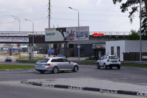 Призма A в Гостомеле, 6х3  с. Гостомель, на світлофорі виїзд з с. Буча перед шляхопровідом в напрямку Києва Можливо як 12х3 - 452543 фото 1