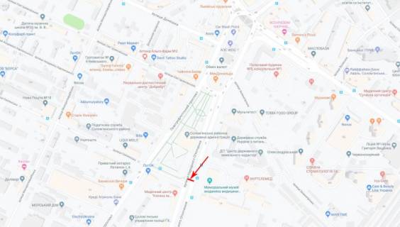 Билборд  в Киеве, 1,2x1,8  50.4211737500, 30.4573133700, схема