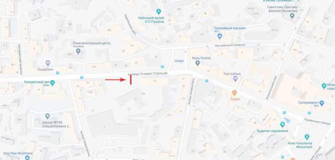 Білборд, Бігборд (Борд)   у Києві, 3,14x2,3  50.4563196000, 30.4995055800, схема