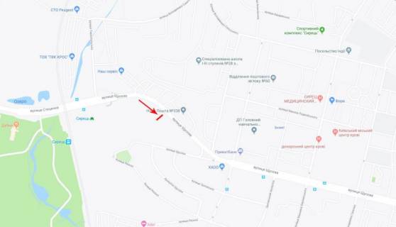 Білборд, Бігборд (Борд)   у Києві, 3x6  50.4764871800, 30.4341240500, схема