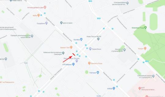Билборд  в Киеве, 3x6  50.4187846100, 30.6541081100, схема