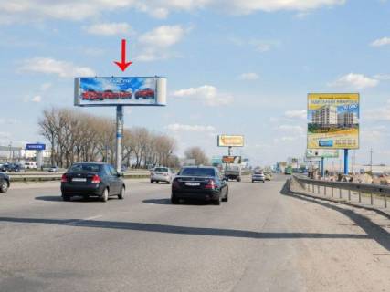 Билборд A в Киеве, 12x4  Кільцева дорога / Трублаїні вул. фото 1