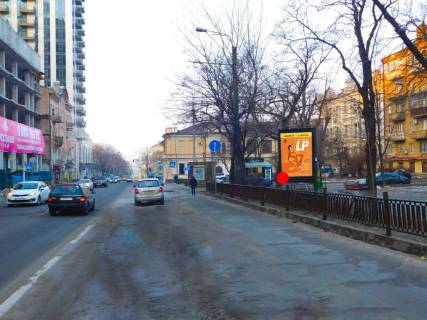 Сітіскролл A у Києві, 1.2x1.8  Бульварно-Кудрявська вул. 15, світлофор, ун-т ім. Б. Грінченко Фото 1
