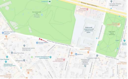 Билборд  в Киеве, 1,2x1,8  50.4413657200, 30.5050202000, схема