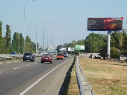 Мегаборд A в Киеве, 12x4  Богатирська вул., рух в напрямку м. Вишгород фото 1