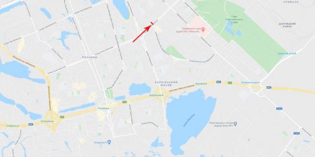Білборд, Бігборд (Борд)   у Києві, 3x6  50.4159114900, 30.6495693900, схема