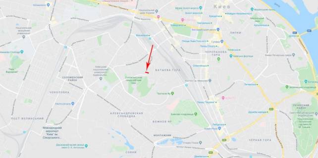 Білборд, Бігборд (Борд)   у Києві, 2x4  50.4298767600, 30.4877740100, схема