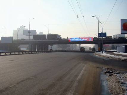 Билборд A в Киеве, 16x2  Одеська пл., Глушкова пр., з центру фото 1