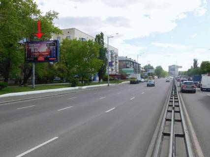 Билборд B в Киеве, 3x6  Гагаріна Ю. пр-т 14, рух в напрямку Дарницької пл. фото 1