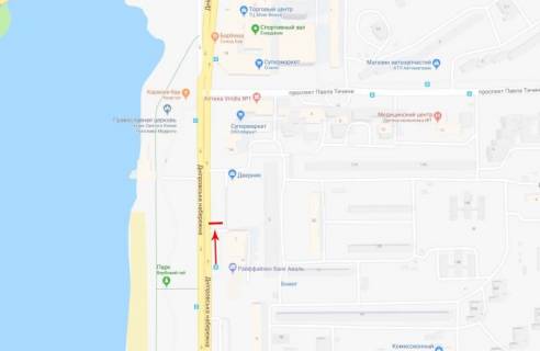 Скролер, Скрол A у Києві, 3,14x2,32  Дніпровська набережна. 5-А, в напрямку до мосту Патона - 176494 схема