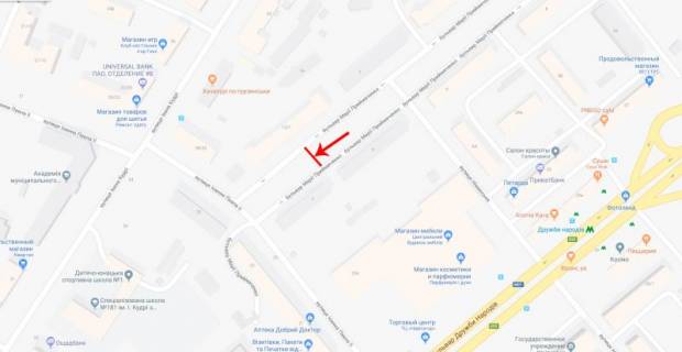 Билборд  в Киеве, 1,2x1,8  50.4187743500, 30.5413802200, схема