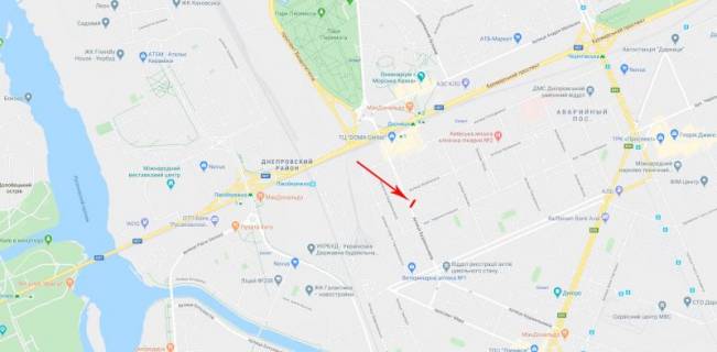 Билборд  в Киеве, 3x6  50.4511527600, 30.6130220300, схема