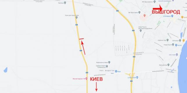 Білборд, Бігборд (Борд)   у Києві, 3x6  50.5759029122, 30.4497004713, схема