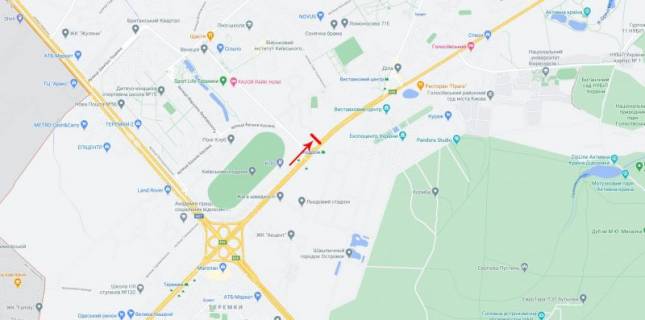 Билборд  в Киеве, 15x5  50.3777468454, 30.4695581153, схема