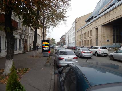 Сiтiлайт A у Києві, 1.2x1.8  Волоська вул. 7, біля ун-ту "Києво-Могилянська Академія", рух в напрямку вул. Нижній Вал Фото 1