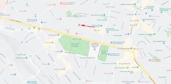 Билборд  в Киеве, 1,2x1,8  50.4472108600, 30.5056800200, схема