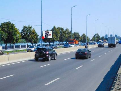 Скроллер B в Киеве, 3,14x2,32  Набережне шосе, навтроти буд.№14, в напрямку м. Патона - 160877 фото 1