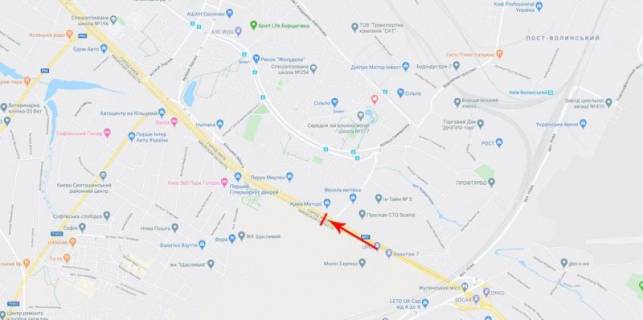 Билборд  в Киеве, 12x4  50.4019729100, 30.4062137400, схема