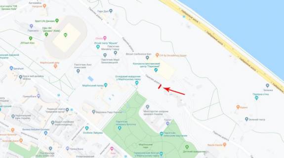 Билборд  в Киеве, 1,2x1,8  50.4486715800, 30.5405555300, схема