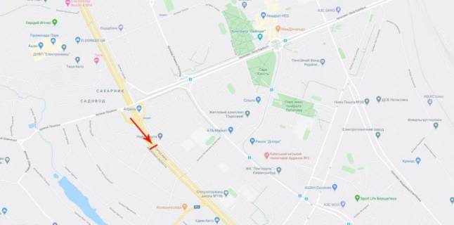 Билборд  в Киеве, 12x4  50.4212630000, 30.3697450000, схема