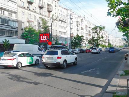 Видеоборд A в Киеве, 3,14x2,32  Велика Васильківська вул. 120 , "Палац Україна", рух в напрямку центру - 367810 фото 1