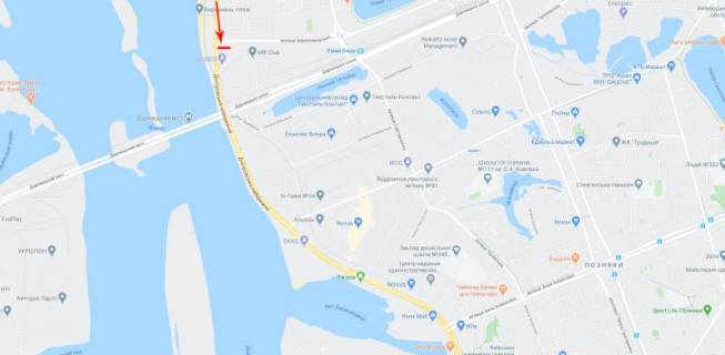 Билборд  в Киеве, 2x4  50.4216643900, 30.5928093200, схема