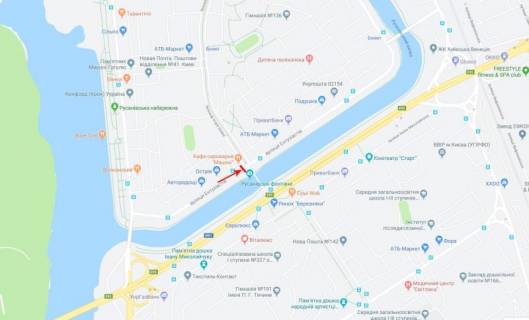 Призматрон, Призма A у Києві, 2x4  Шамо Ігоря вул. 1, світлофор, поруч супермаркет "Фора", напрямок в сторону Дарницької пл. - 183835 схема