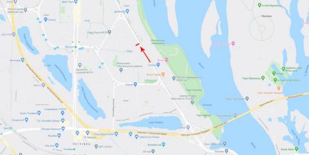 Билборд  в Киеве, 3x6  50.5019922700, 30.5130818600, схема