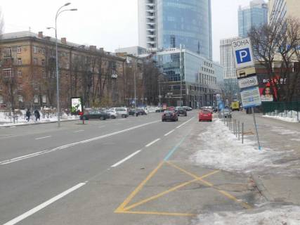 Ситискролл B в Киеве, 1,2x1,8  Мечникова вул. 8, БЦ "Парус", рух в напрямку вул. Басейна фото 1