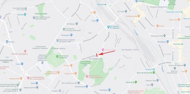 Білборд, Бігборд (Борд)   у Києві, 3,14x2,3  50.4295810100, 30.4851289400, схема