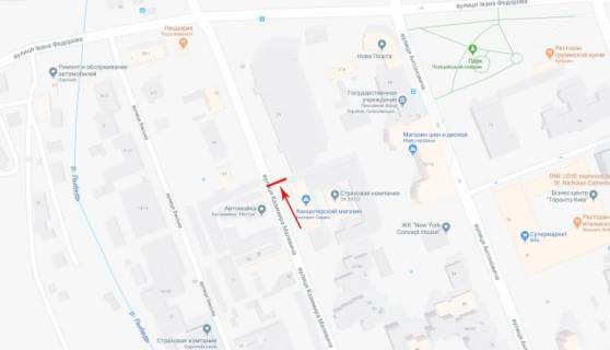 Білборд, Бігборд (Борд)   у Києві, 3,14x2,3  50.4267063800, 30.5120120900, схема