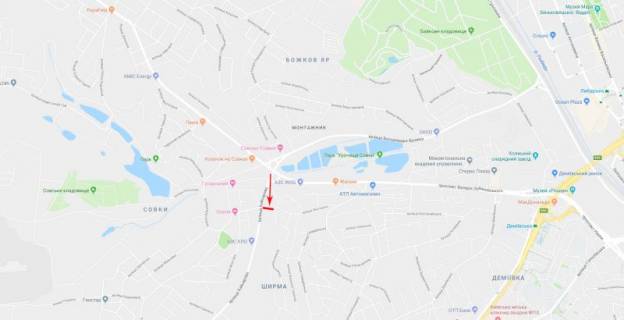 Білборд, Бігборд (Борд)   у Києві, 3x6  50.4063499700, 30.4907995500, схема